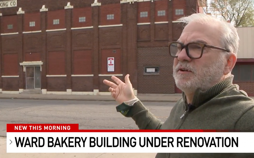 Ward Bakery Building Under Renovation